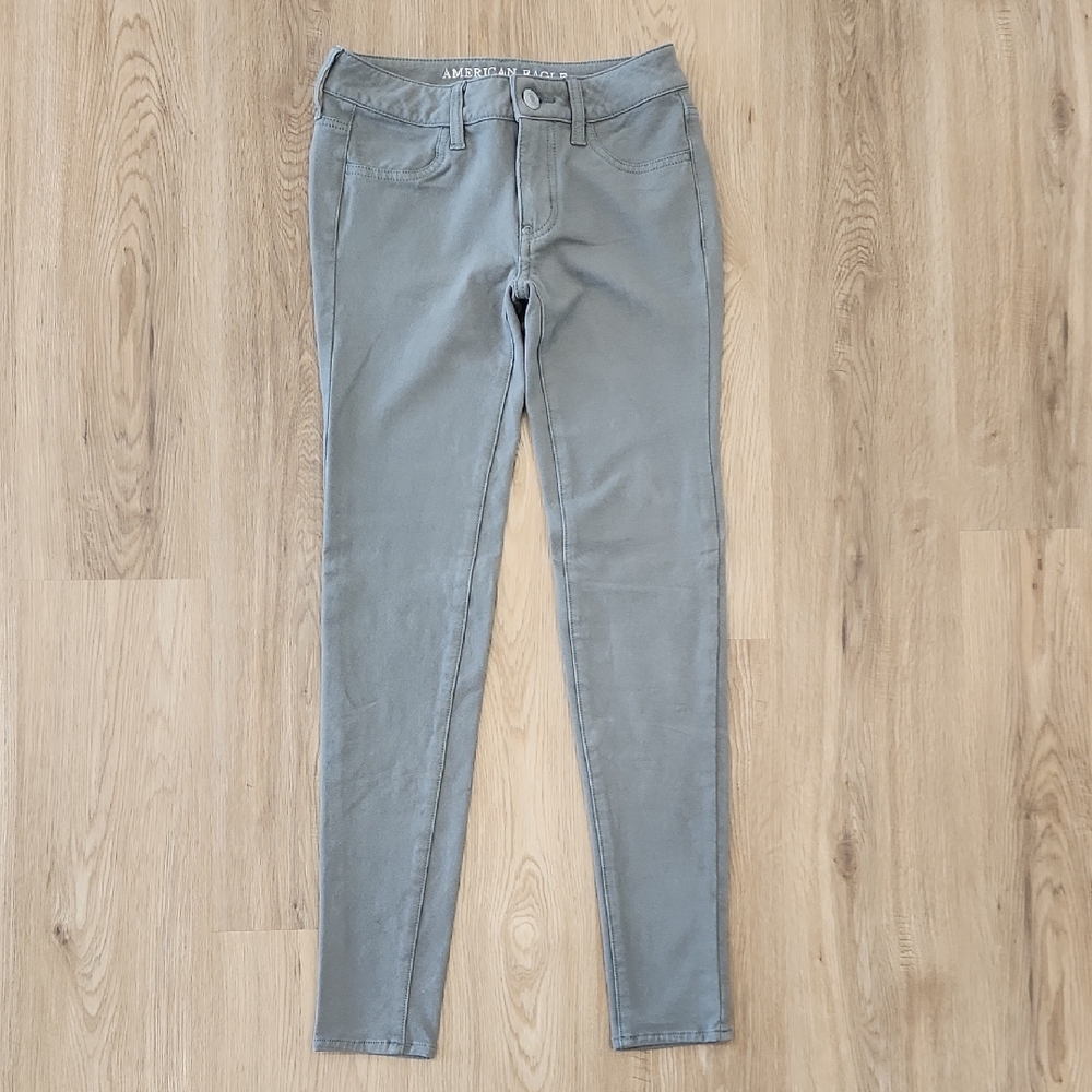 American Eagle Outfitters Women's Gray Jeans